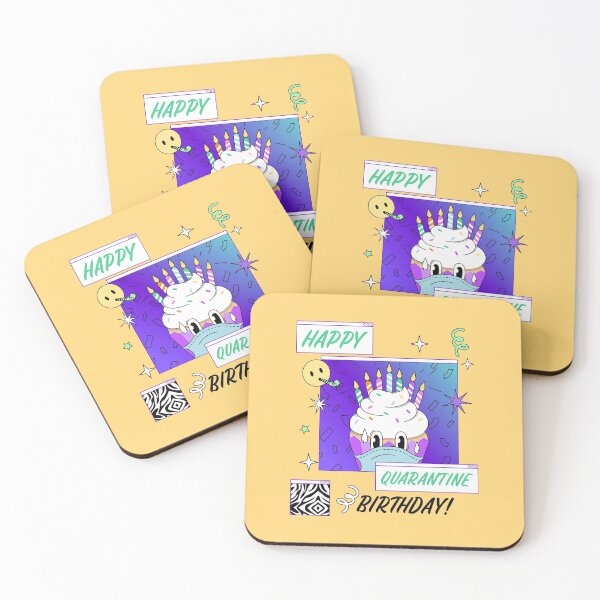 Item preview, Happy Quarantine Birthday designed and sold by TamGustam.