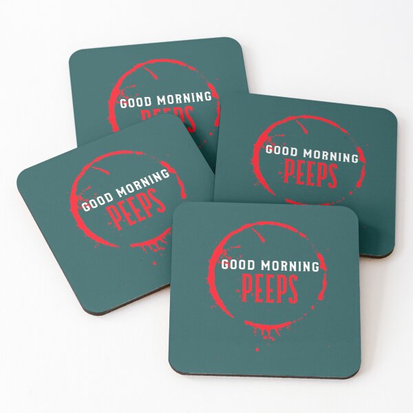 Item preview, Good Morning peeps  - Best graphic clothes Design - Ideal Gift Idea for father Day - unique dad day design  designed and sold by family1ststore.
