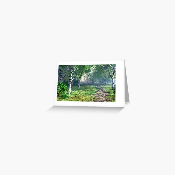 Forest Past Greeting Card