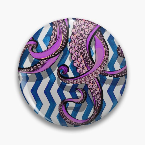 Item preview,  Purple octopus mask designed and sold by Attenea.