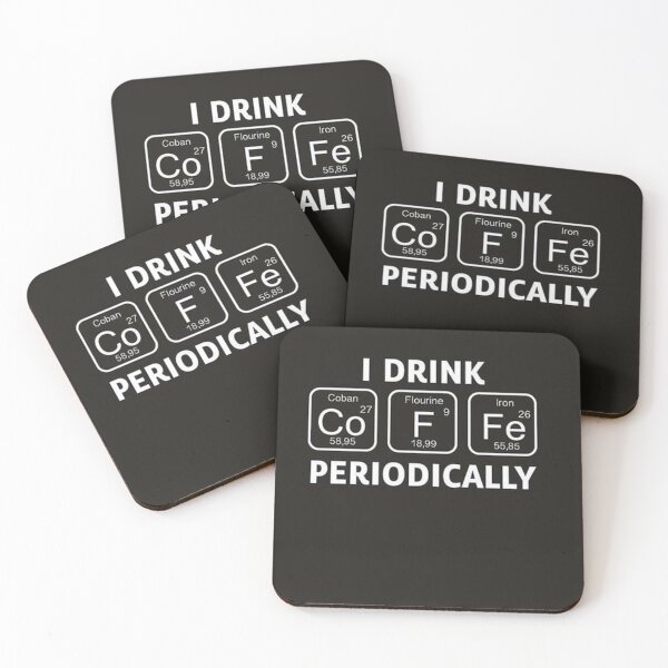 Artikelvorschau, Ich trinke regelmäßig Kaffee entworfen und verkauft von Design by Sara.