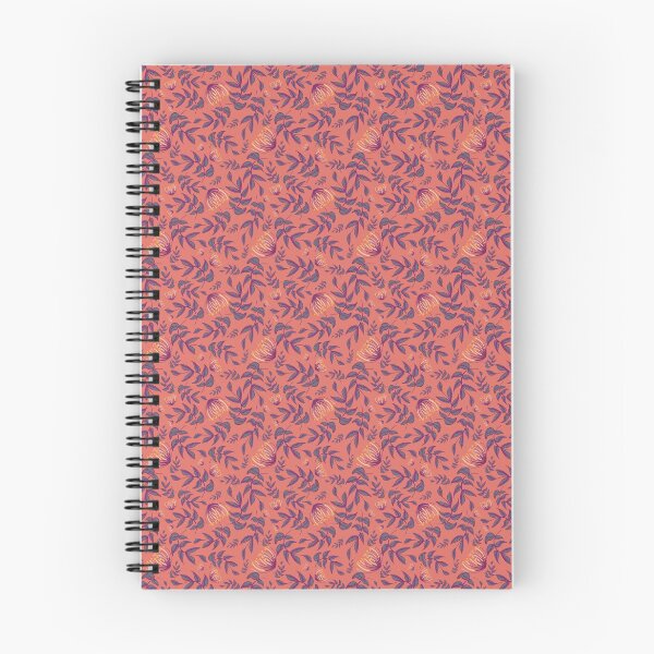Item preview, Terra Cotta Floral Pattern Background  designed and sold by Artevissa.