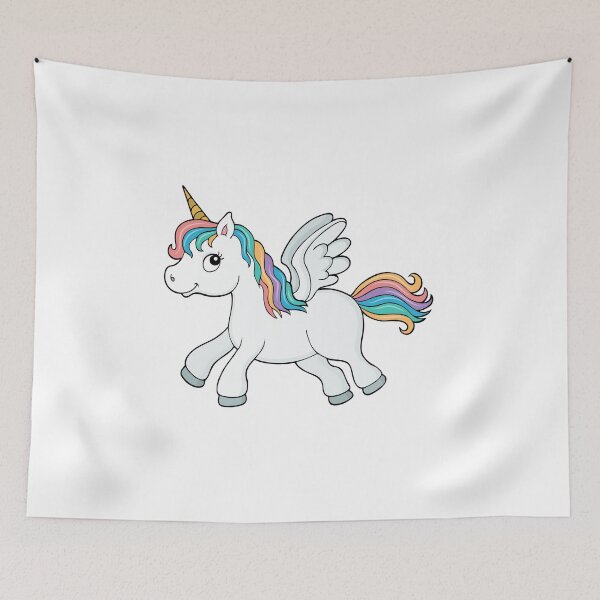 Item preview, Cute Unicorn rainbow designed and sold by zaki ⭐⭐⭐⭐⭐.