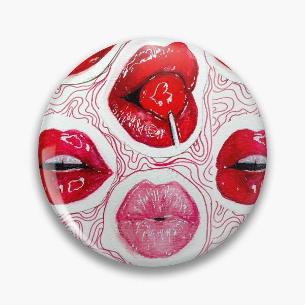 Item preview, Glossy Watercolor Lips designed and sold by artbykaylaa.
