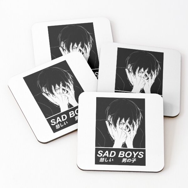 Item preview, SAD BOYS - SAD JAPANESE ANIME AESTHETIC designed and sold by PoserBoy.