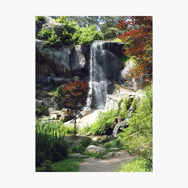 Item preview, Waterfall - Maymont Japanese Gardens designed and sold by AJ Belongia.