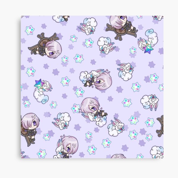 Mash Shielder Pattern Canvas Print