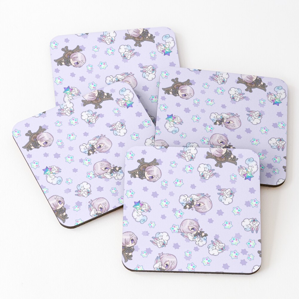 Item preview, Coasters (Set of 4) designed and sold by devilsbakery.