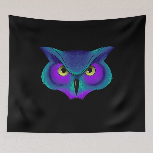 Item preview, Glowing Owl designed and sold by MrsBlackCat.
