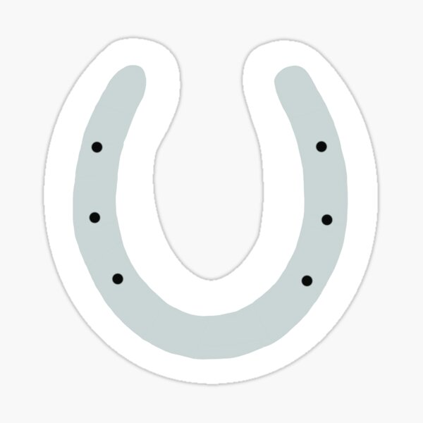 Shoehorse Pun / Horse shoe meme Sticker for Sale by Rzera