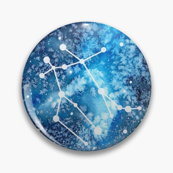 Item preview, Gemini Constellation | Star Sign | Watercolor designed and sold by Harpley Design Studio.