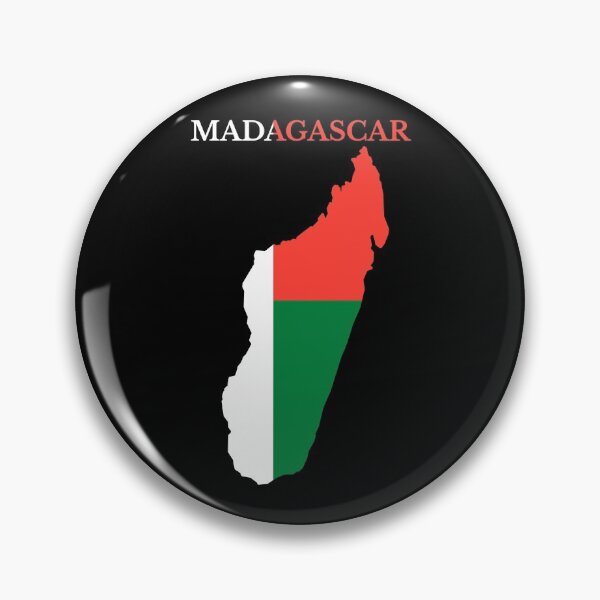 Item preview, Madagascar Map Flag designed and sold by marosharaf.