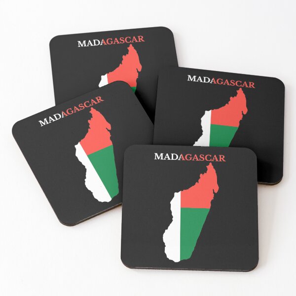 Item preview, Madagascar Map Flag designed and sold by marosharaf.