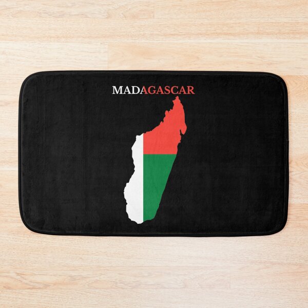 Item preview, Madagascar Map Flag designed and sold by marosharaf.