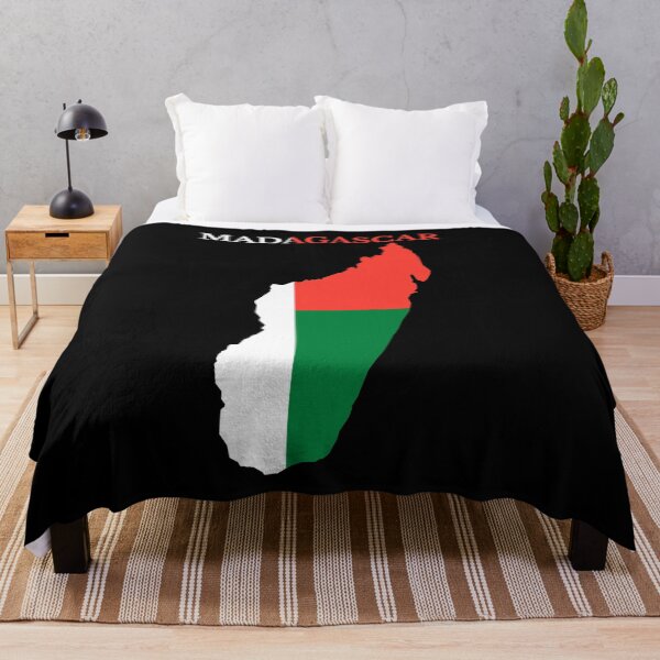 Item preview, Madagascar Map Flag designed and sold by marosharaf.