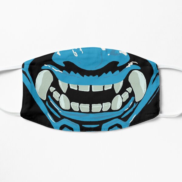 Blue Oni Hawaii Flat Mask