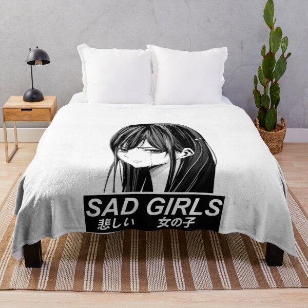Item preview, SAD GIRLS - SAD JAPANESE ANIME AESTHETIC designed and sold by PoserBoy.
