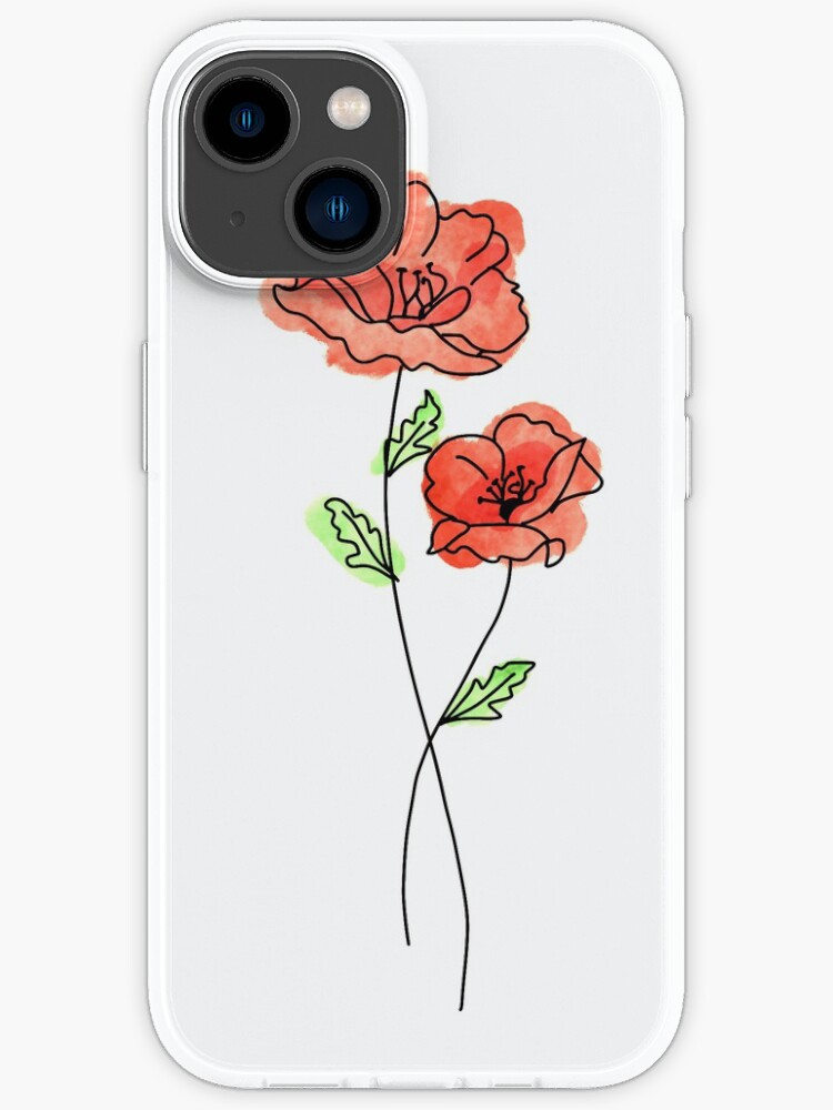 Aesthetic Flower Iphone Case For Sale By Mbusss Redbubble