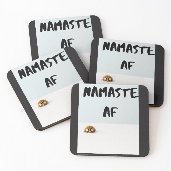Item preview, Namaste AF Miss Ladybug designed and sold by Mamalia.