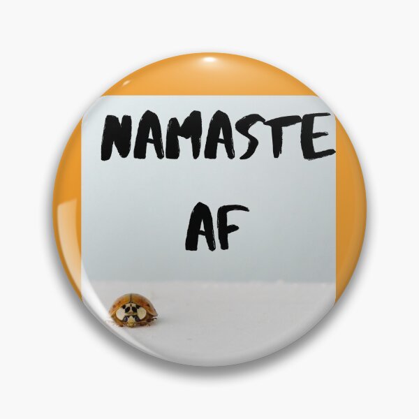 Item preview, Namaste AF Miss Ladybug designed and sold by Mamalia.