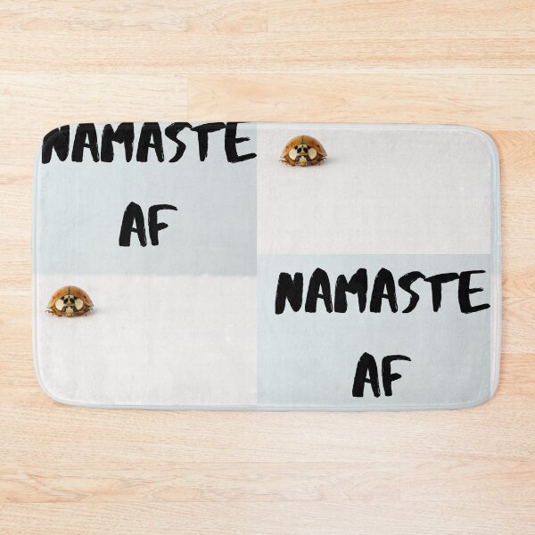 Item preview, Namaste AF Miss Ladybug designed and sold by Mamalia.