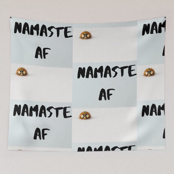 Item preview, Namaste AF Miss Ladybug designed and sold by Mamalia.