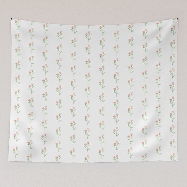 Item preview, Watercolor Pink Flowers designed and sold by sol gabi.