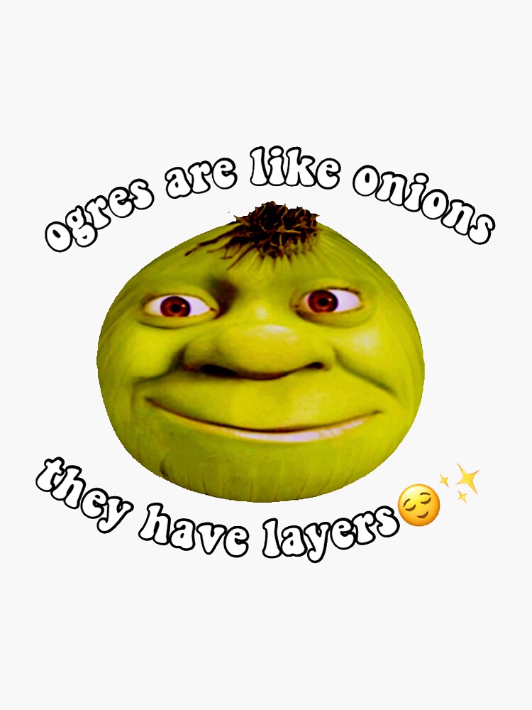 Onion Layers Shrek vrogue.co