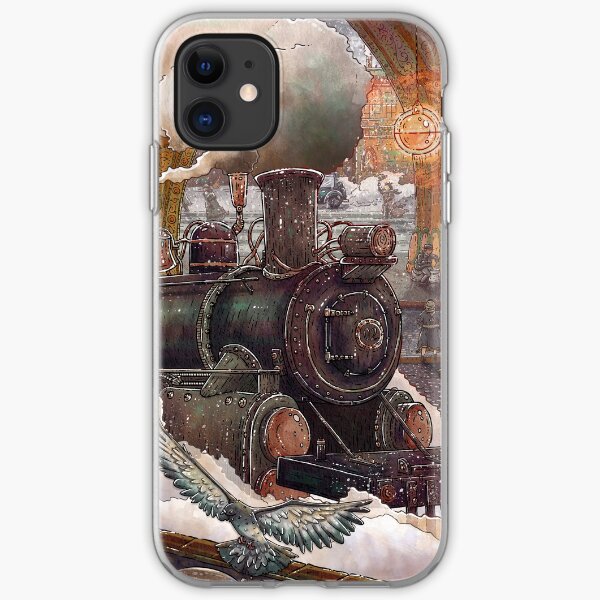 Hiver à Paris iPhone Soft Case