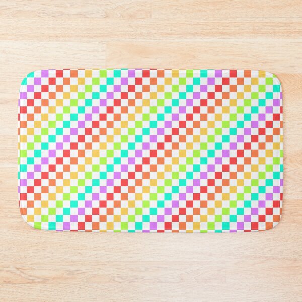 Item preview, Pastel Rainbow Checkerboard designed and sold by nats-designs.