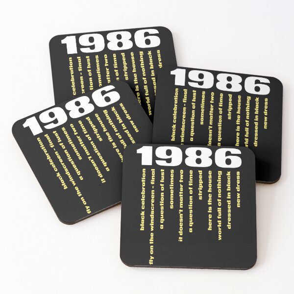 Artikelvorschau, 1986 Schwarze Feier entworfen und verkauft von DepecheRecoil.