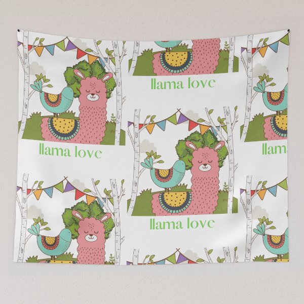Item preview, Llama Love designed and sold by Mamalia.