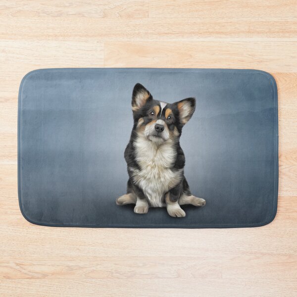Item preview, Drawing Dog Welsh Corgi black designed and sold by bonidog.
