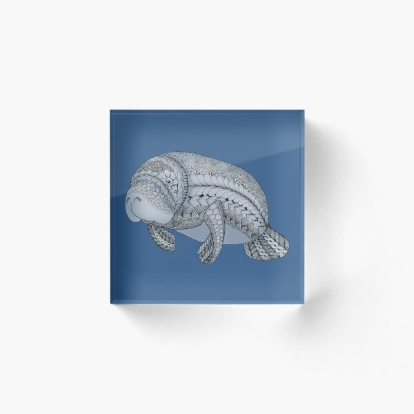 Manatee Acrylic Block