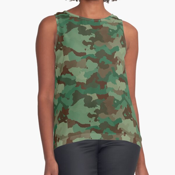 #Camo, #Conceal #Disguise #Disruptivecover Sleeveless Top