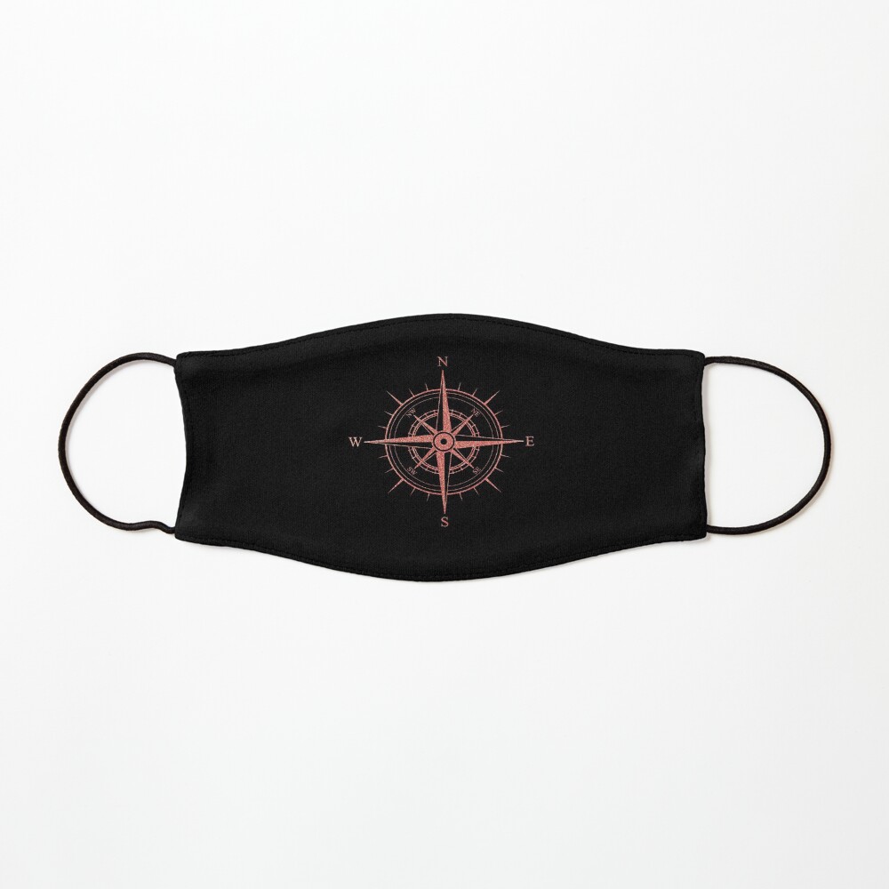 Rose Winds Compass Symbol Mask