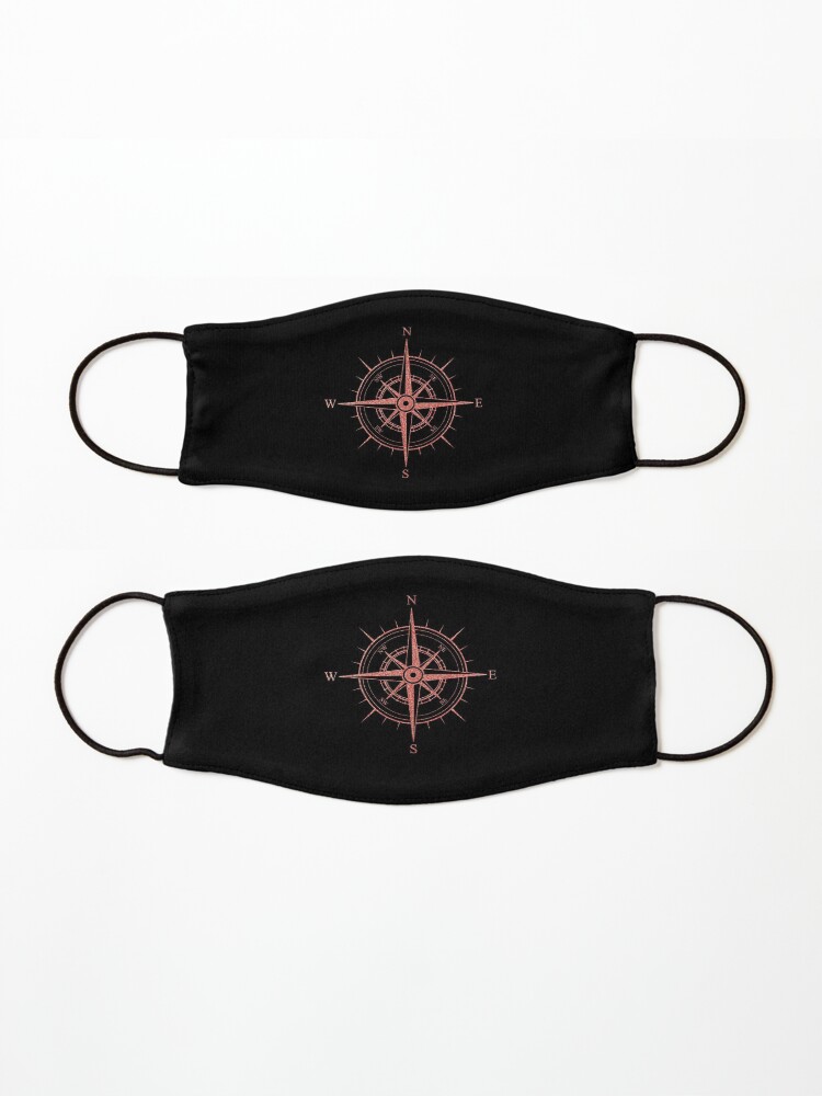 Alternate view of Rose Winds Compass Symbol Mask