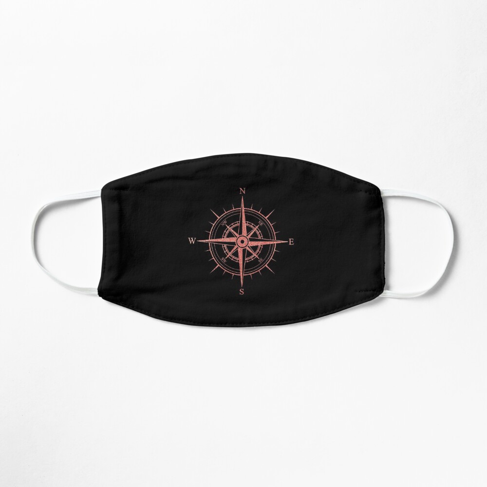 Rose Winds Compass Symbol Mask