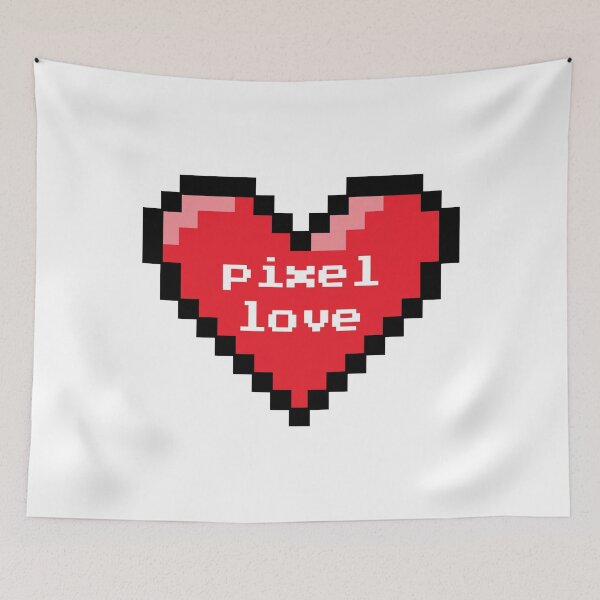 Item preview, Pixel love designed and sold by Laura Nagel.