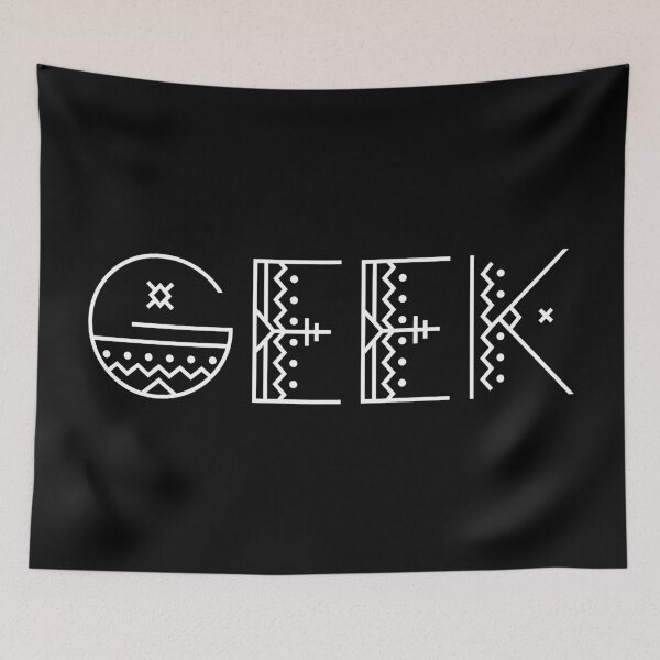Item preview, Geek tribal text designed and sold by ReignGFX.