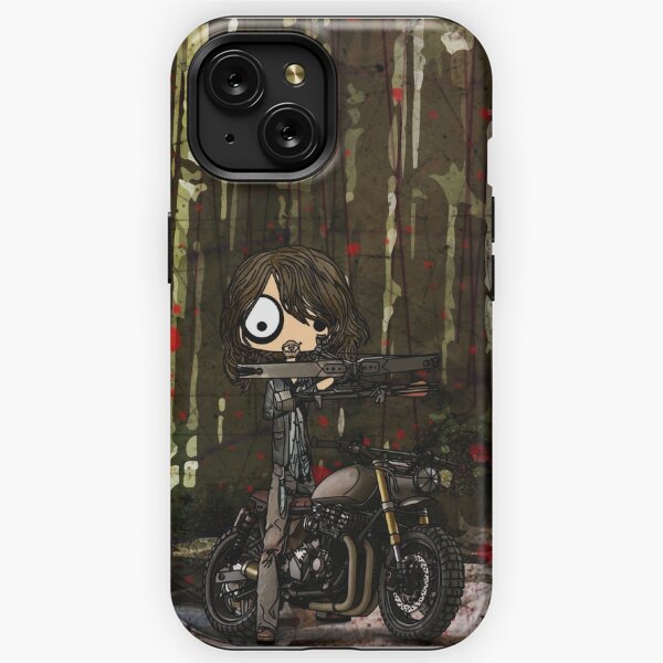 Head Case Designs Officially Licensed AMC The Walking Dead Motorcycle  Flames Daryl Dixon Biker Art Hard Back Case Compatible with Apple iPhone 13  Pro