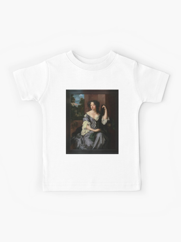 Portrait of Louise de Keroualle, Duchess of Portsmouth by Peter Lely  Classical Art Reproduction | Kids T-Shirt