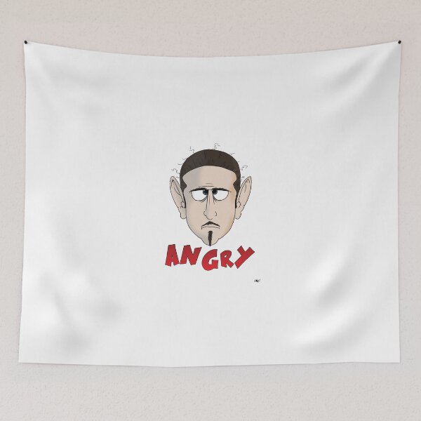 Item preview, Angry emotion face fear designed and sold by Galfi.