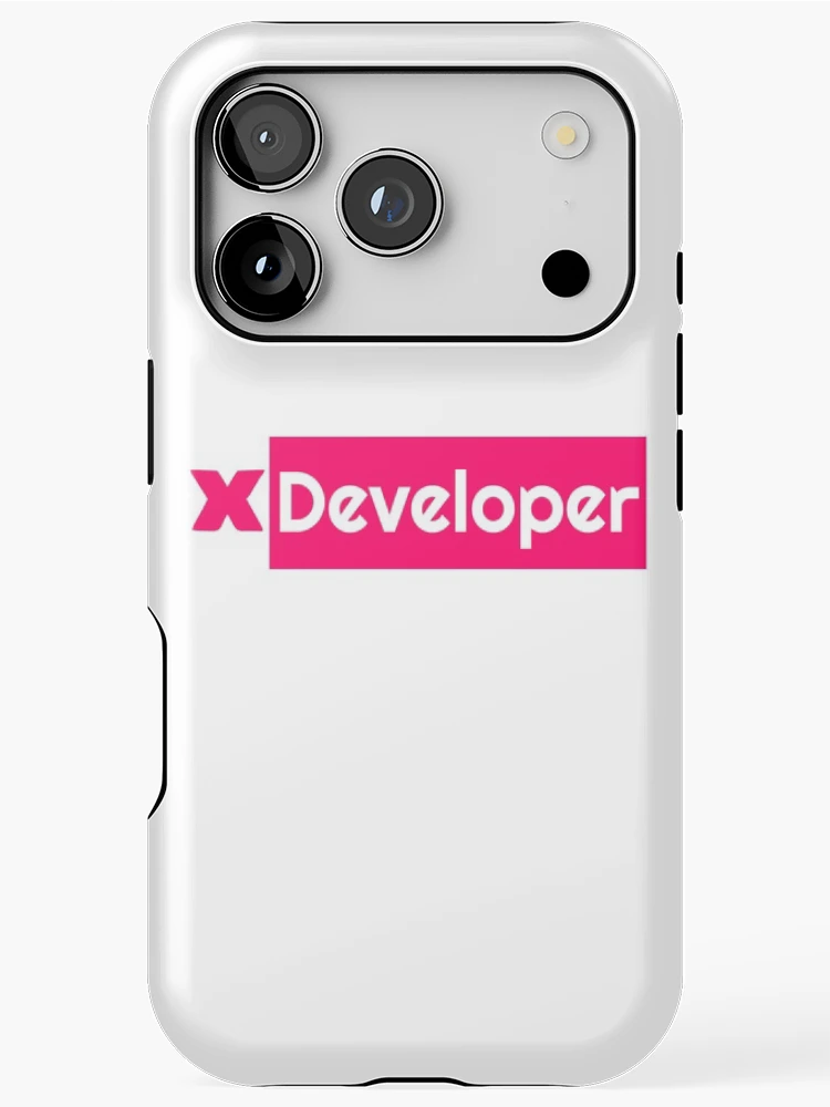 Thumbnail 1 of 4, iPhone Case, X Developer Pink, Coding, Programming designed and sold by IASunshine.