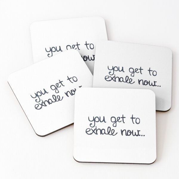 Item preview, You Get to Exhale Now- Love Simon designed and sold by erinaceous.