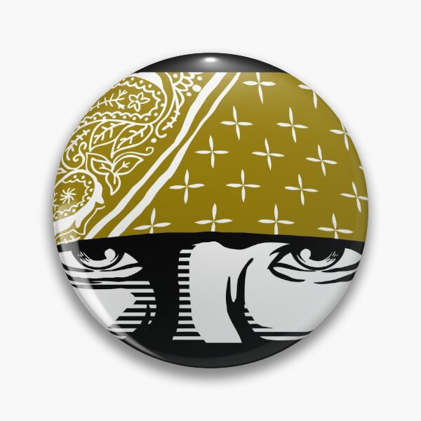 Item preview, Classic Bandana (Yellow version) designed and sold by graphicmeyou.