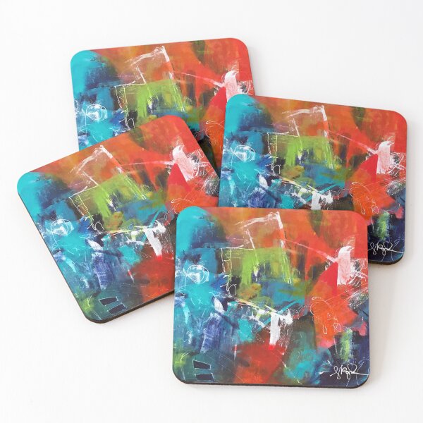 Item preview, Jazz abstract acrylic designed and sold by gkaplanwassell.