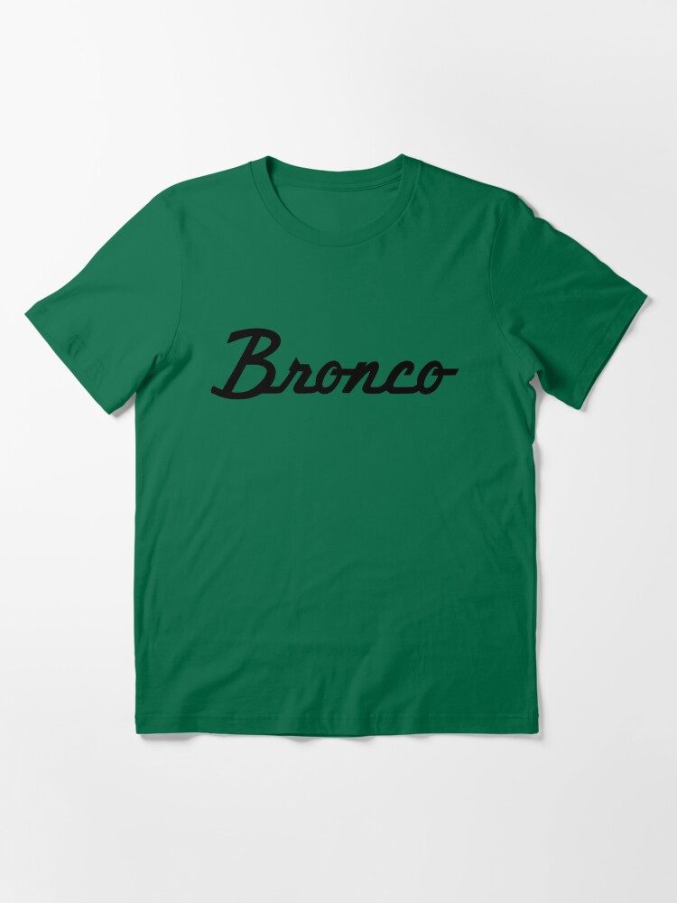 Ford Bronco Script Vintage Wash Premium T-Shirt, Black / Small