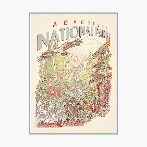Item preview, Adventure National Parks designed and sold by TaylorRoseArt.