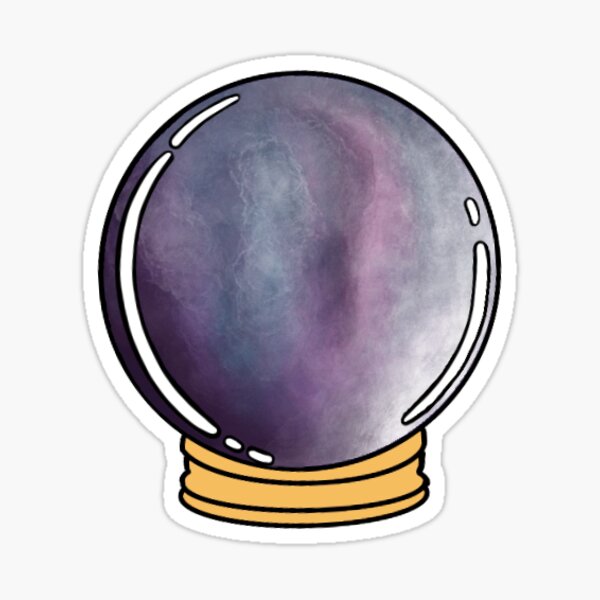 Crystal Ball Sticker